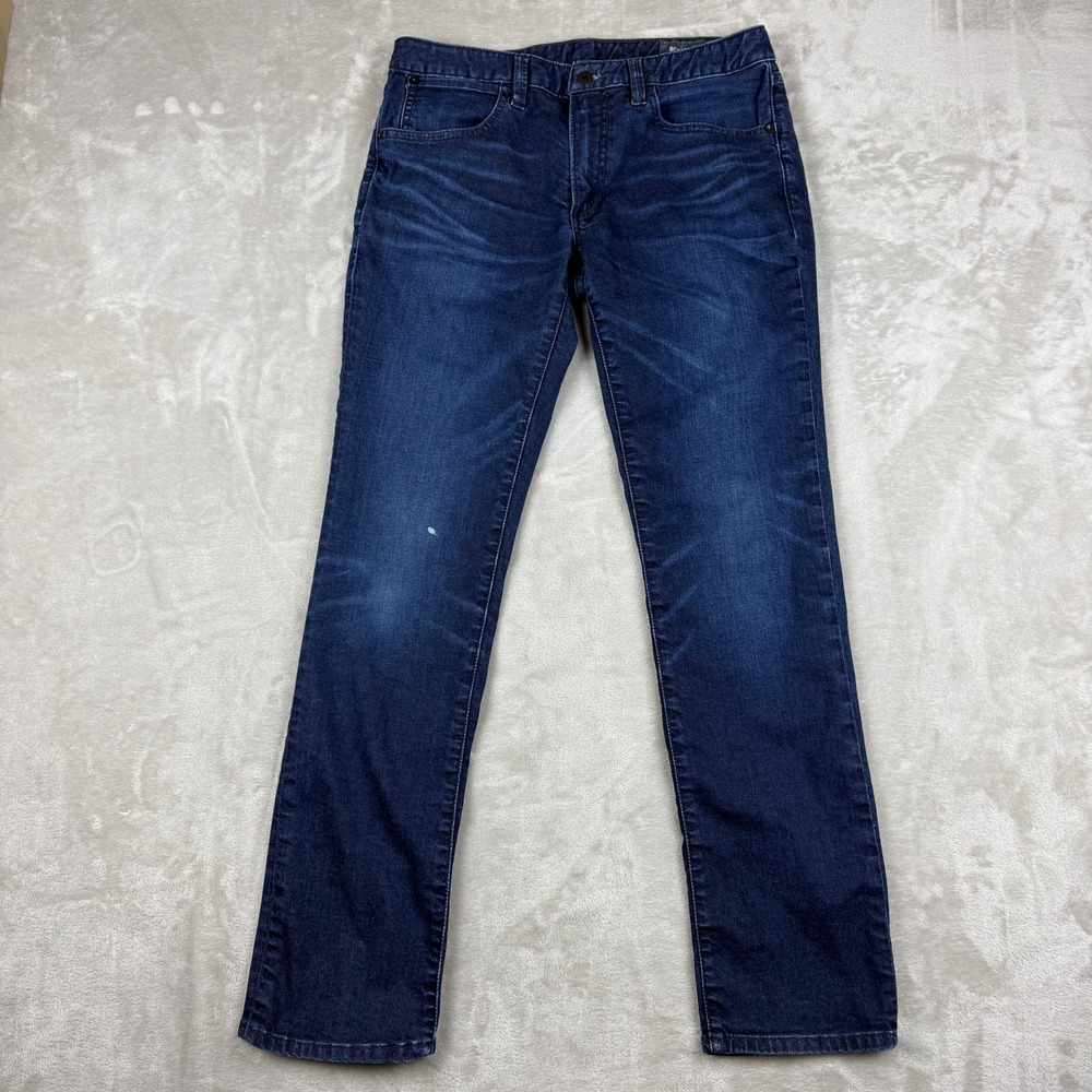 Bonobos Jeans Men 32x32 (Fits 33x32) The Jetsetter Jean Slim Fit Stretch Denim